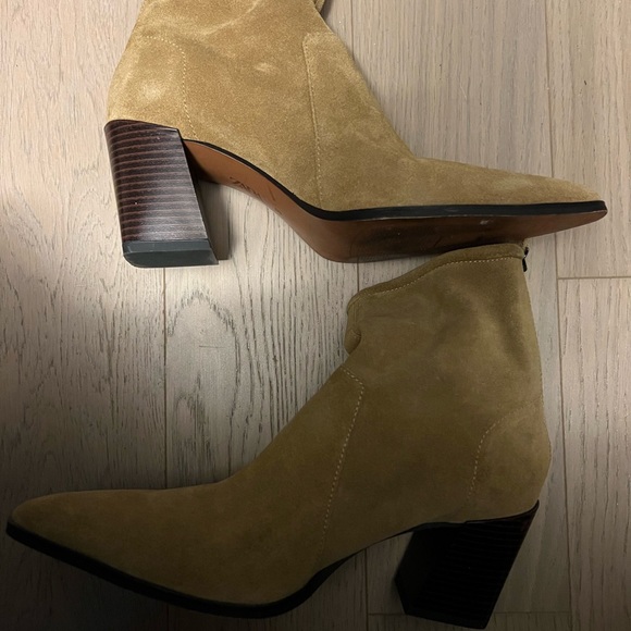 Zara suede pointy ankle boots size 39 - Picture 11 of 11
